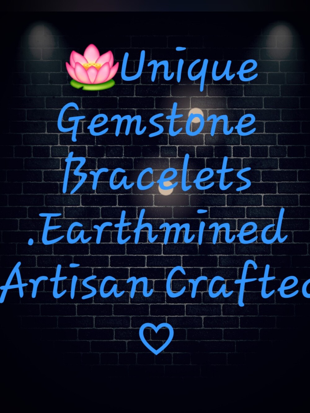 ♡Gemstone Bracelets .Naturally Earthmined .Artisan Crafted .One Of A Kind .Enjoy
